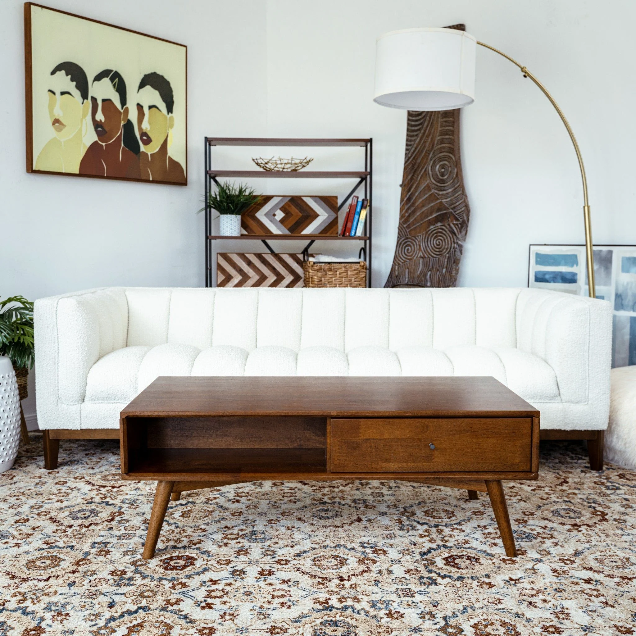 Caroline - Coffee Table - Walnut Brown - Image 6