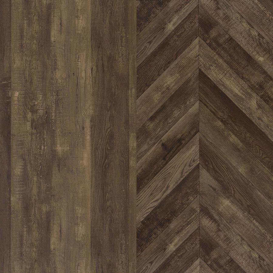 Carolyn - 2 Door Engineered Accent Wood Cabinet - Rustic Oak - Image 12