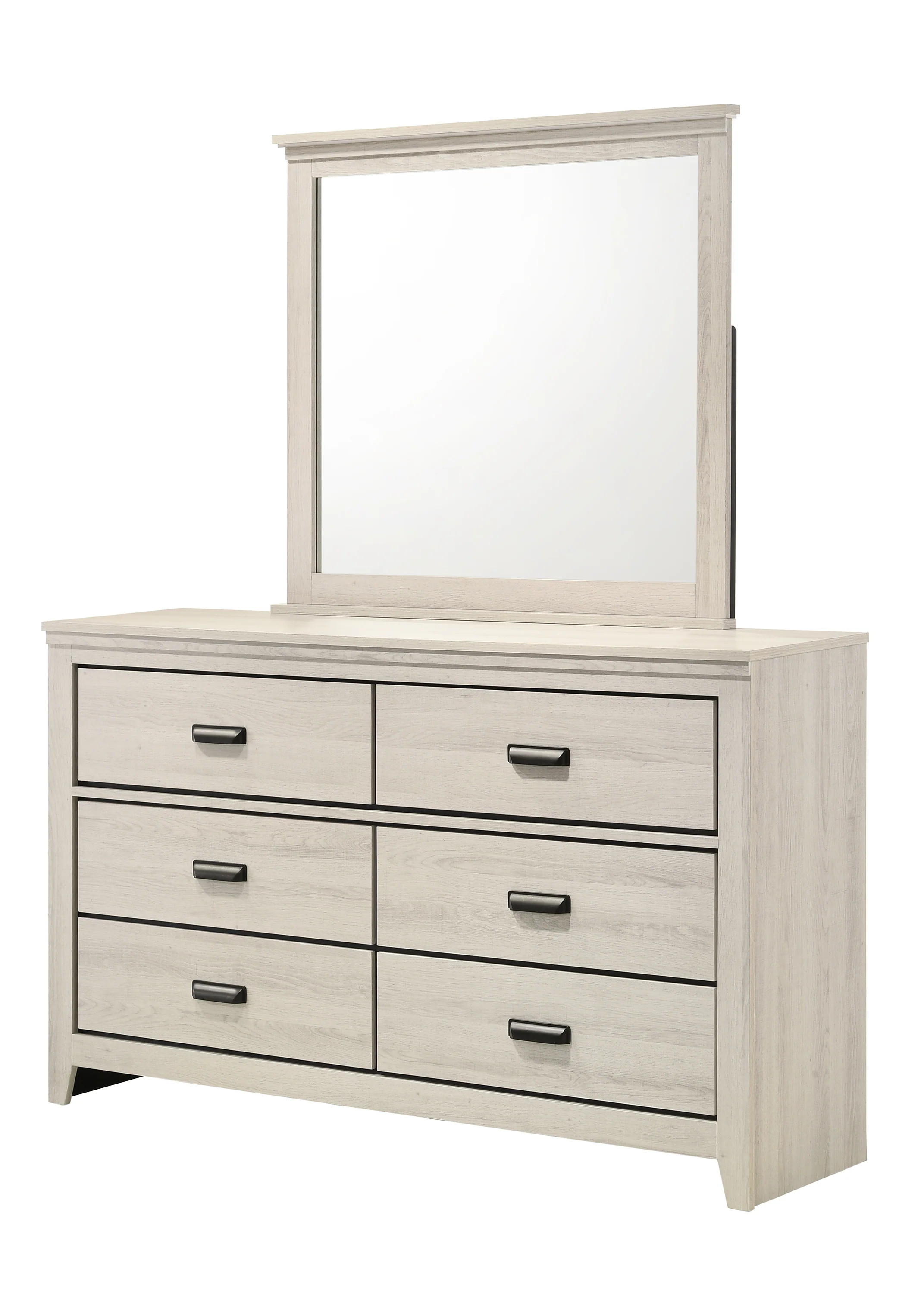 Carter Dresser Mirror White - Image 2
