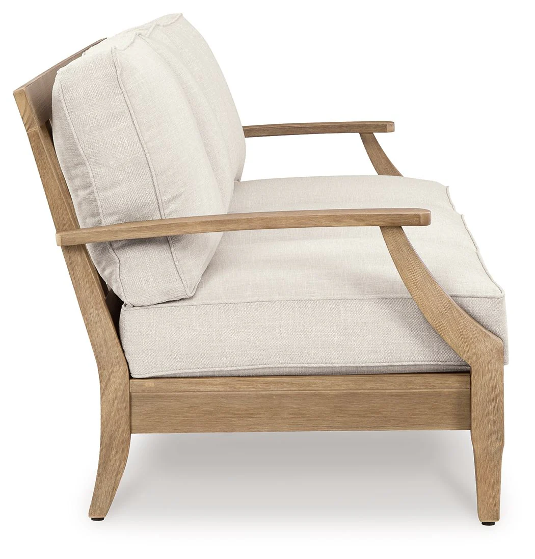 Carter Hall - Sofa With Cushion - Beige - Image 8