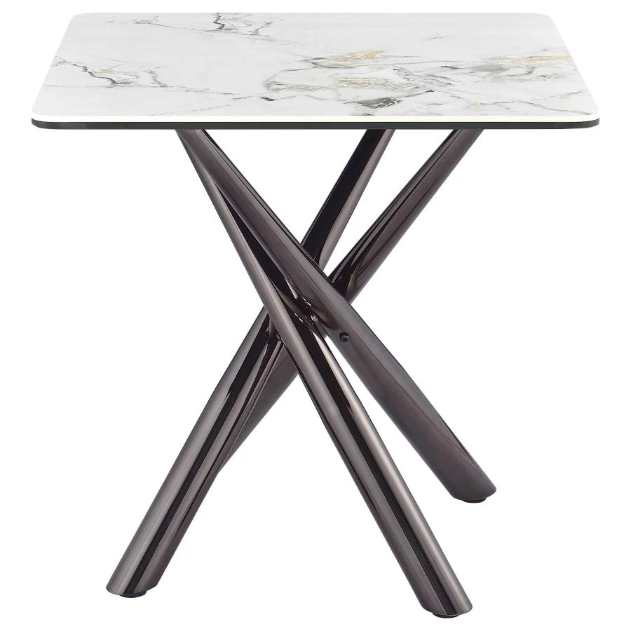 Carvell - Square Sintered Stone Table - Image 5
