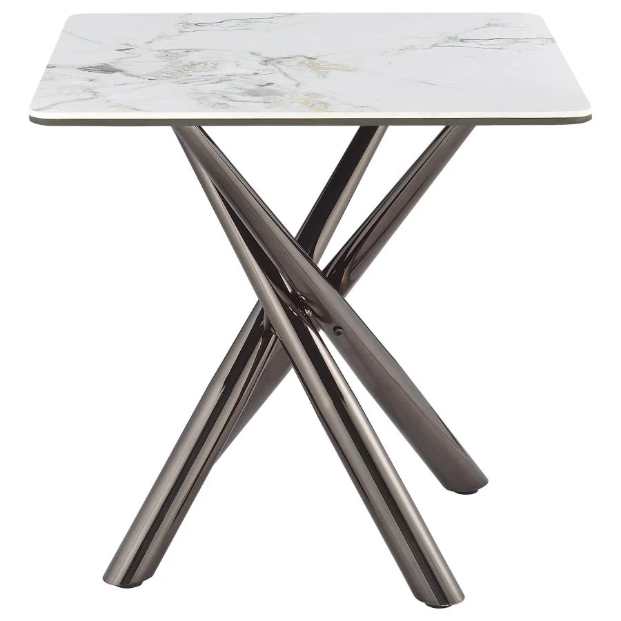 Carvell - Square Sintered Stone Table - Image 7