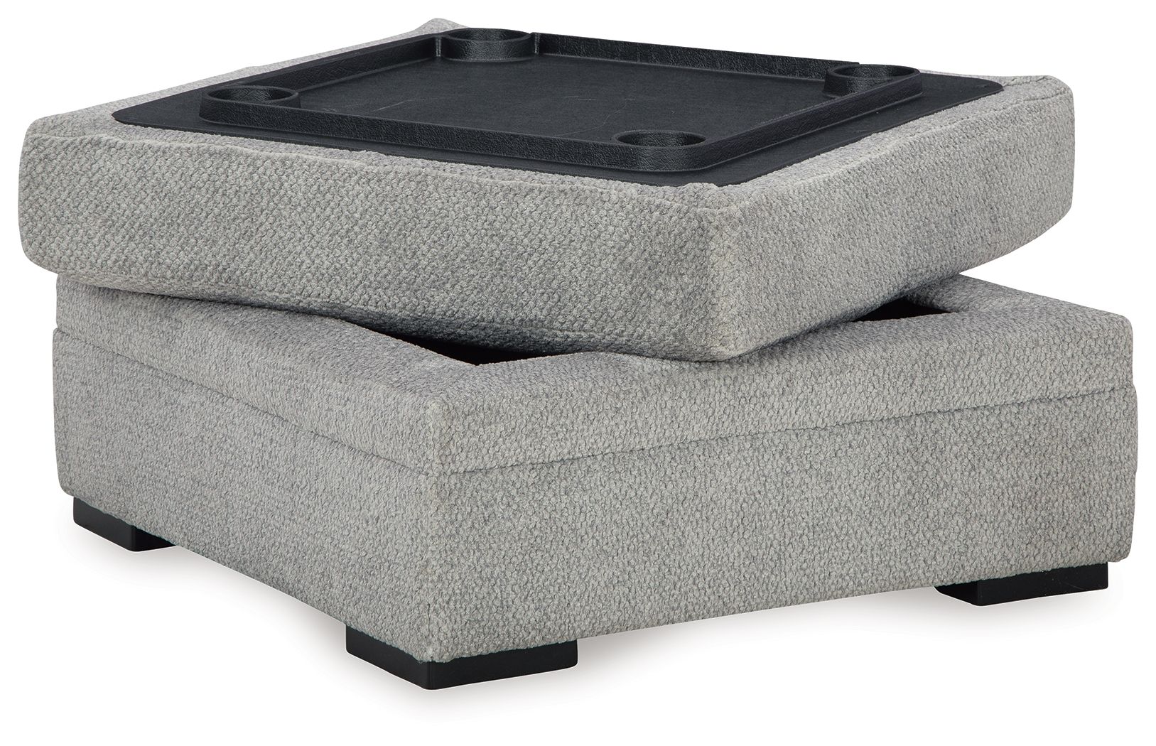 Casselbury - Ottoman With Storage - Cement - Image 8
