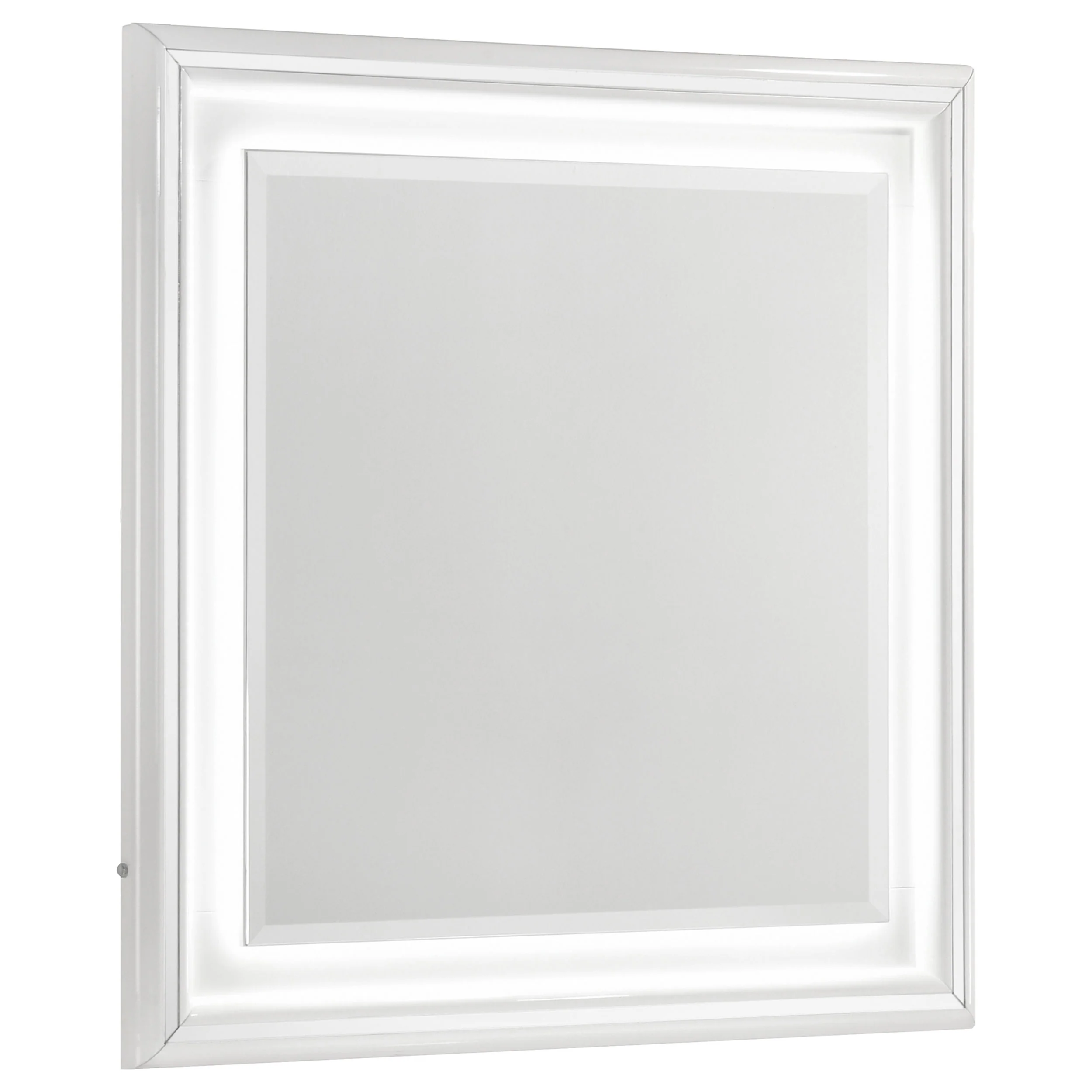 Cassia - Dresser Mirror - White High Gloss - Image 7