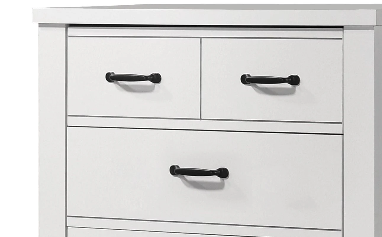 Cassini - 5 Drawer Chest - White - Image 5