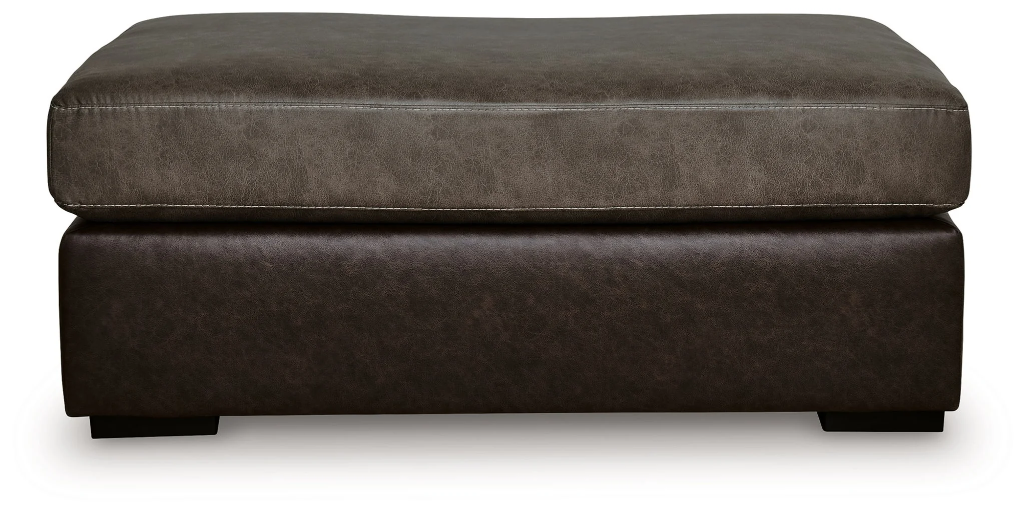 Castille Way - Oversized Accent Ottoman - Fossil - Image 3
