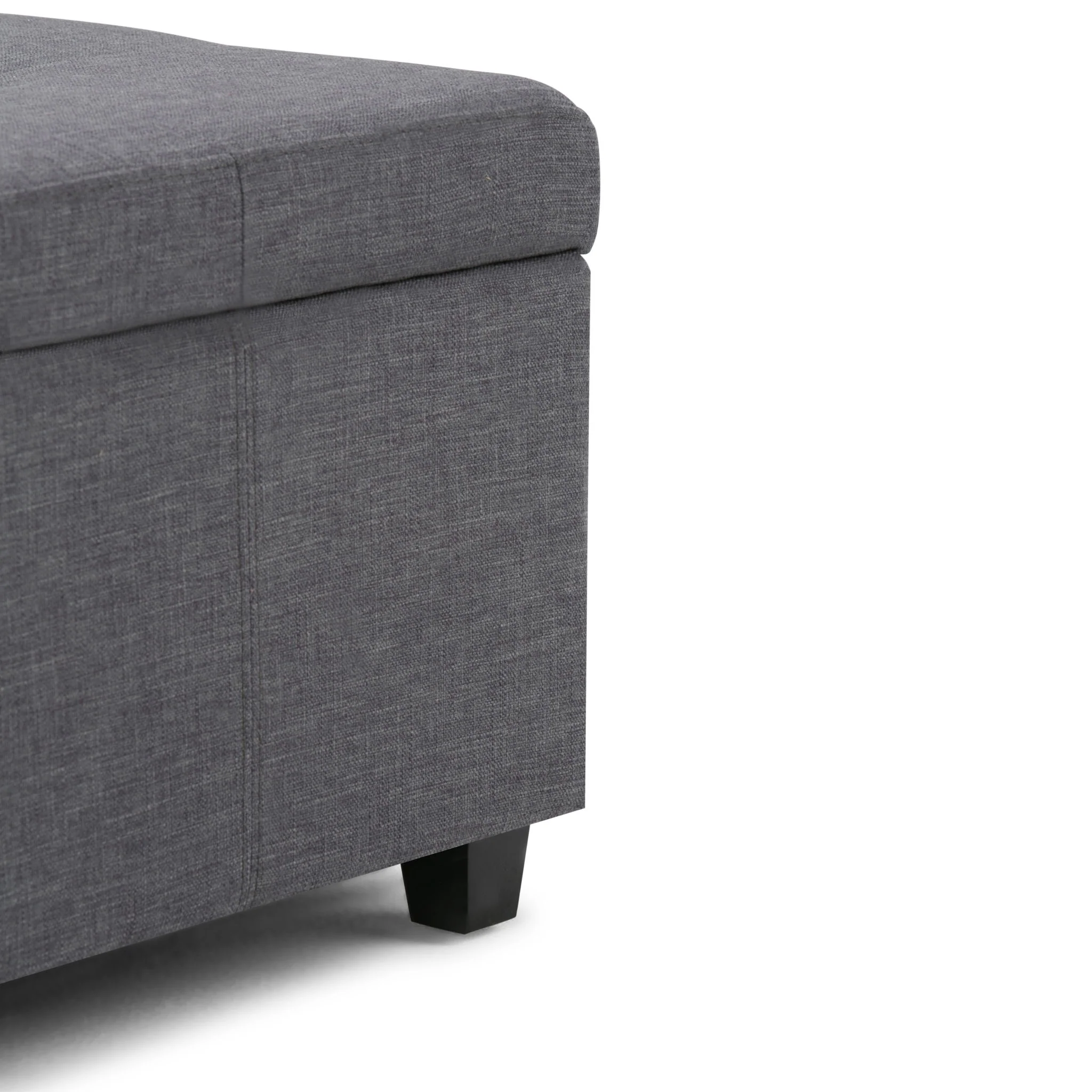Castleford - Contemporary Storage Ottoman - Image 3