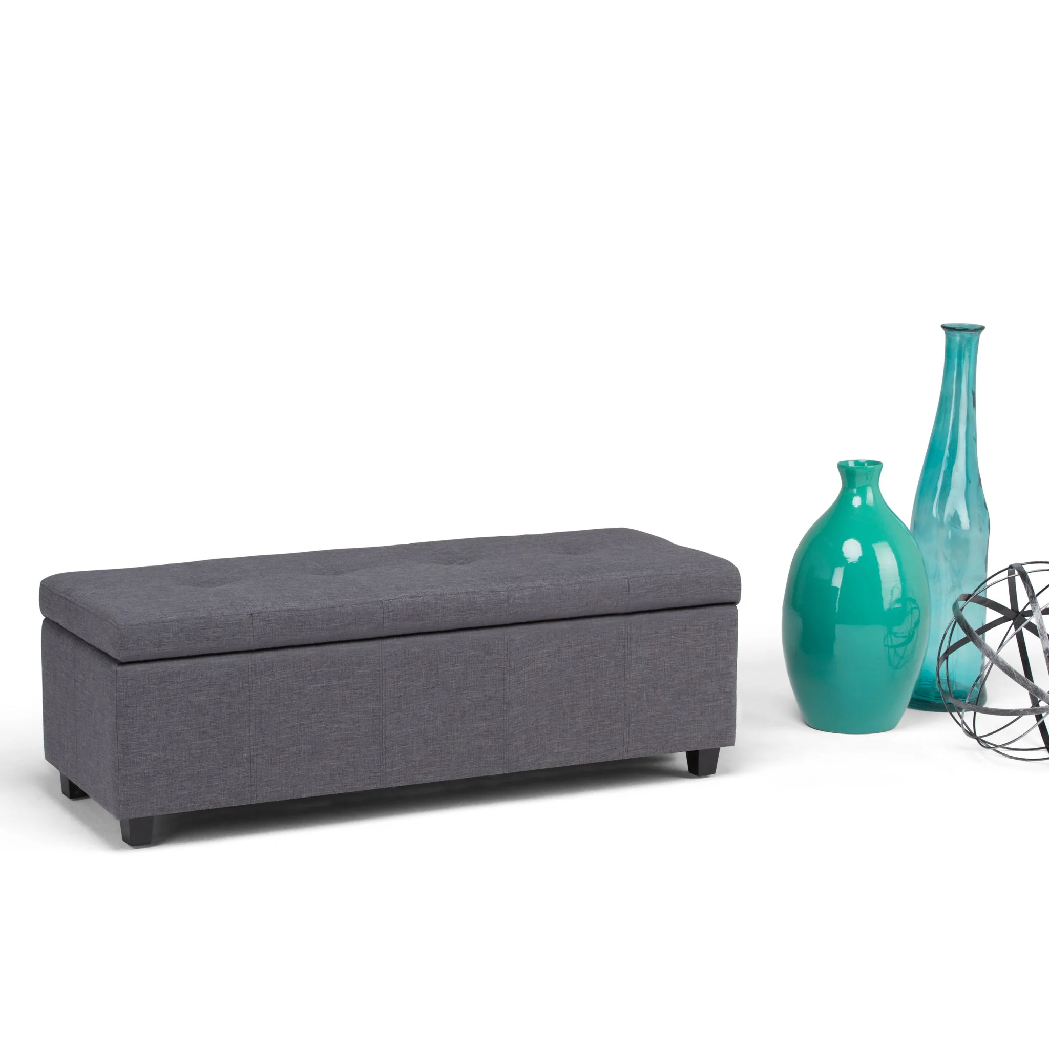 Castleford - Contemporary Storage Ottoman - Image 5