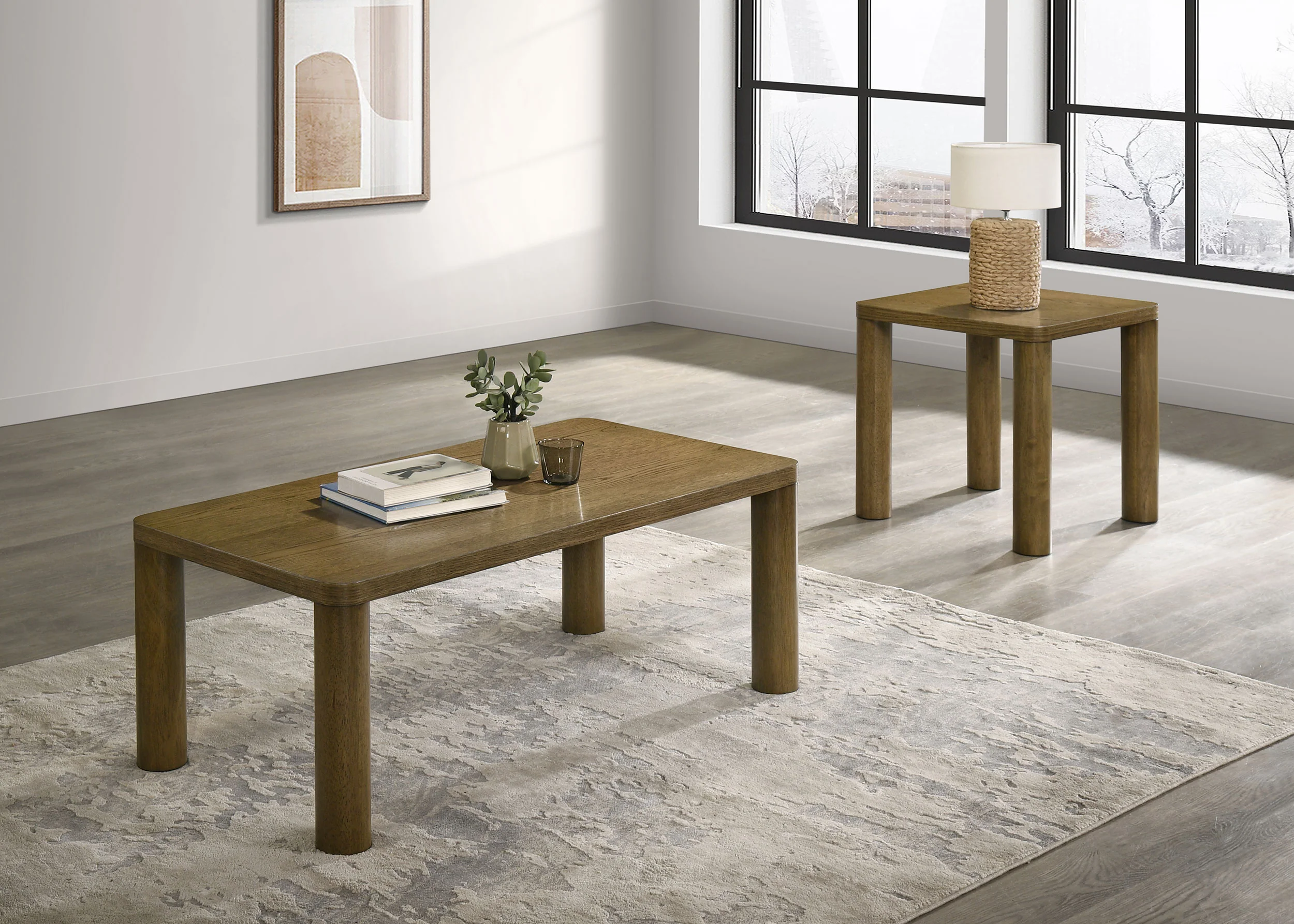 Castlewood - Cocktail Coffee Table Set - Image 41