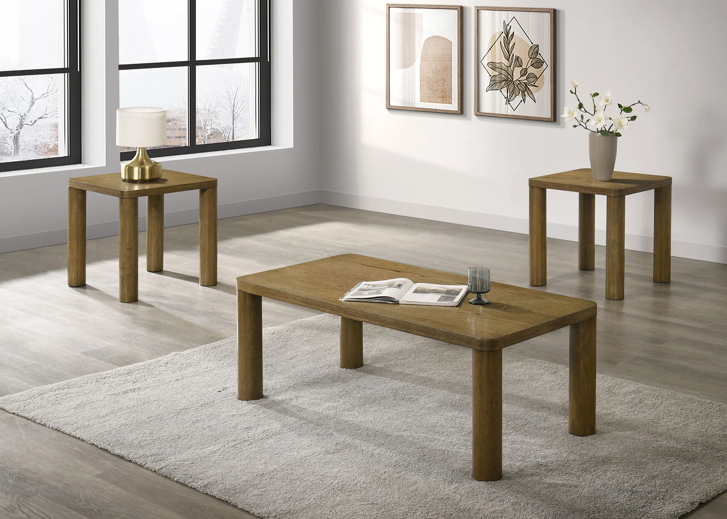 Castlewood - Cocktail Coffee Table Set - Image 44