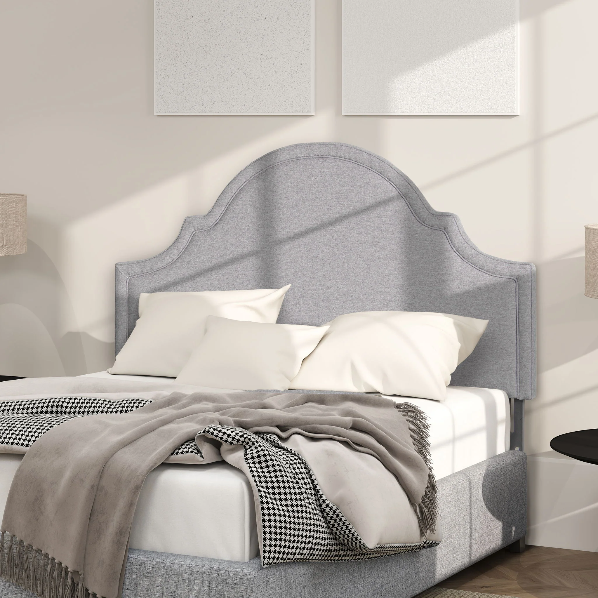Catherine - Luxurious Comfort Upholstered Headboard - Image 4