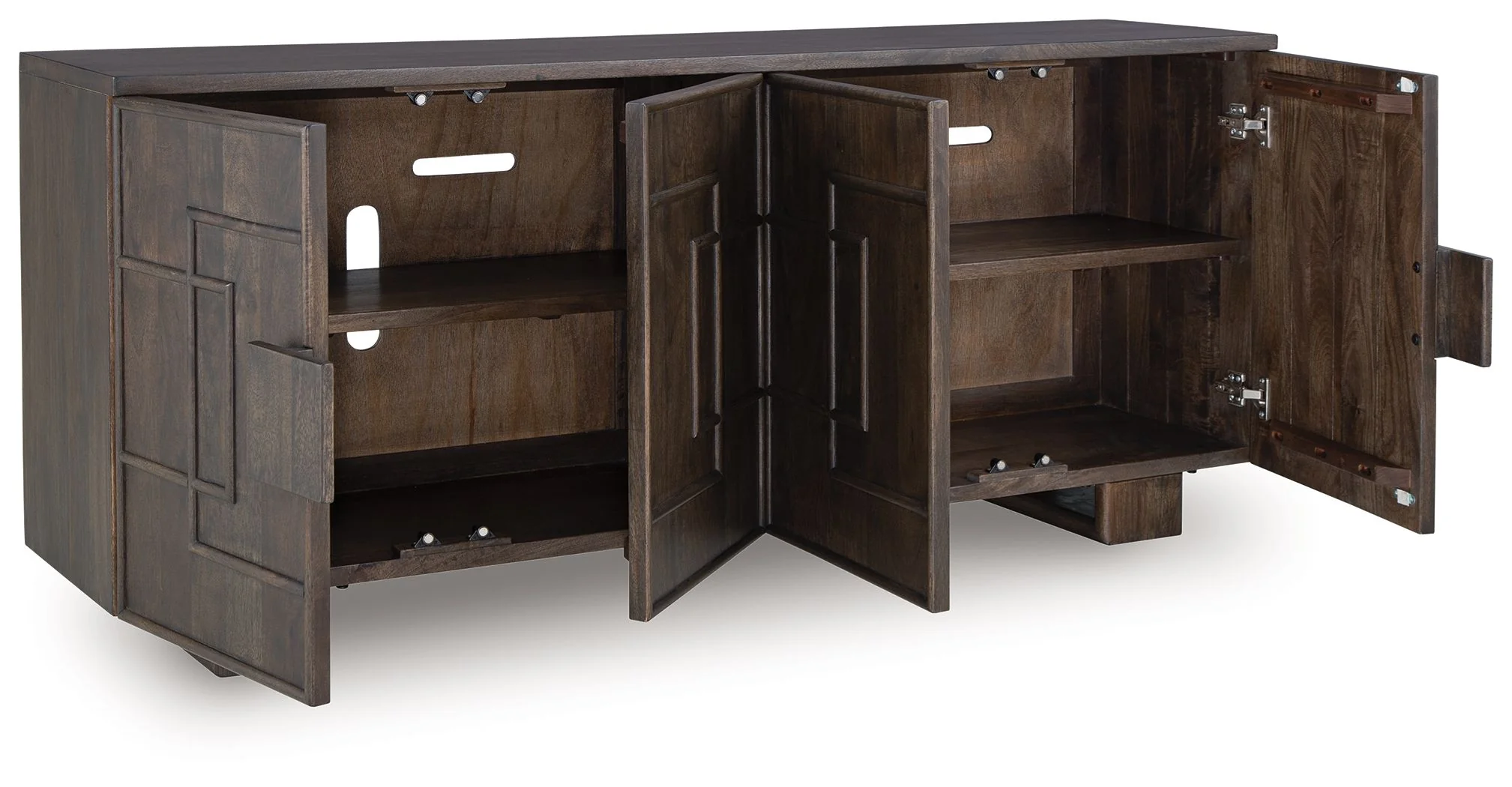 Cato - Accent Cabinet - Dark Brown - Image 6