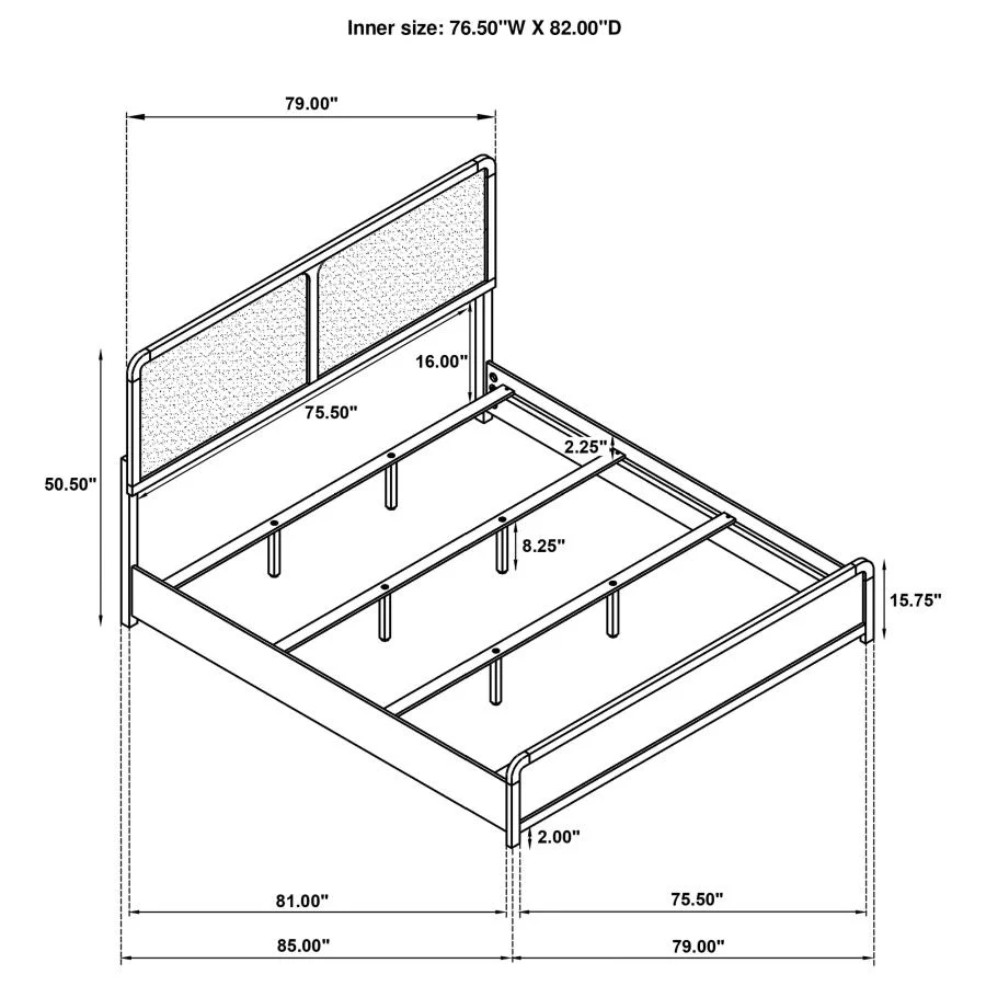 Cavelle - Upholstered Bed - Image 17