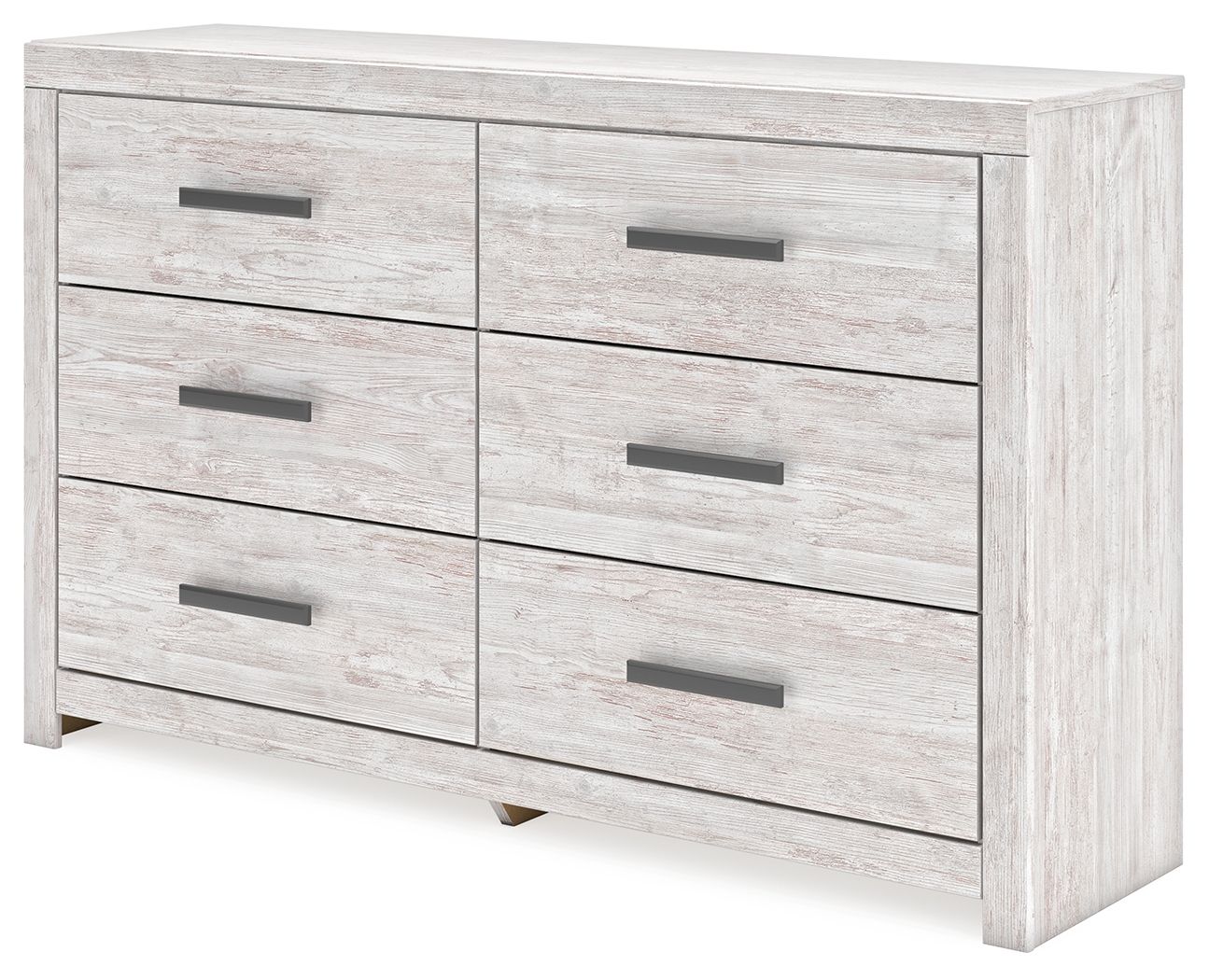Cayboni - Six Drawer Dresser - Whitewash - Image 5