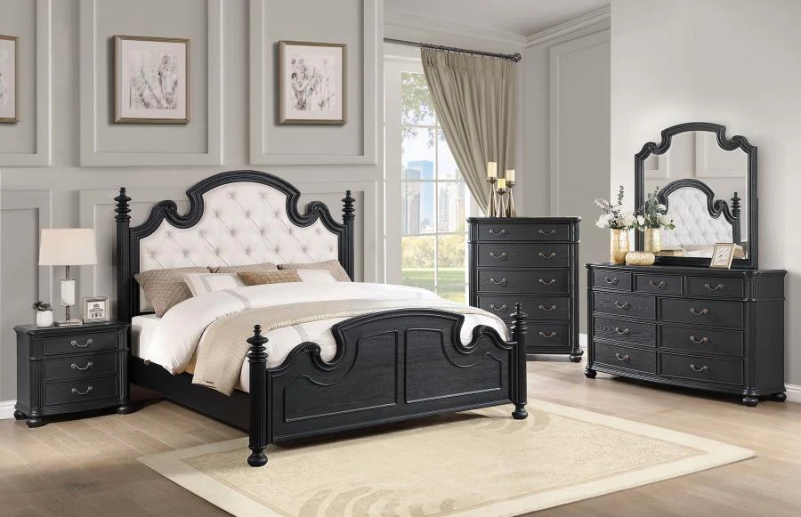 Celina Dresser Mirror Black - Image 5