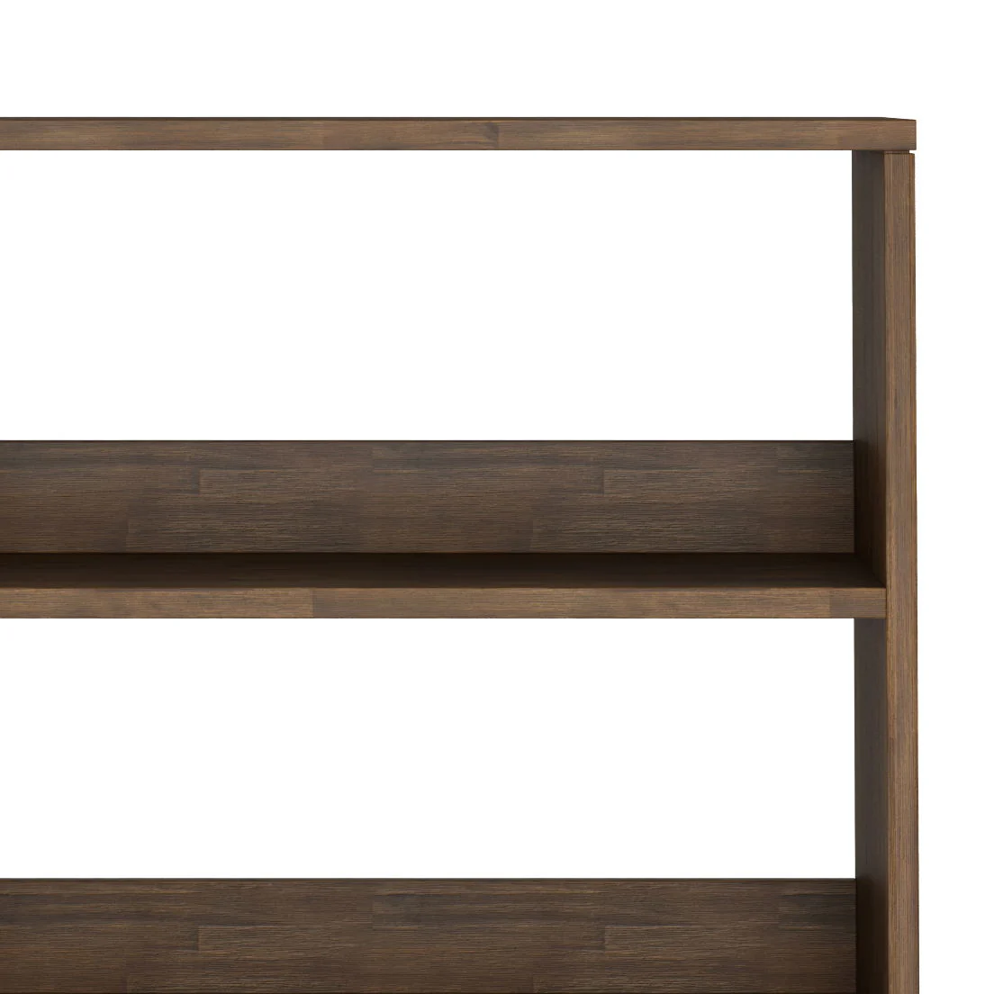 Chase - Tall Bookcase - Rustic Natural Aged Brown - Image 3