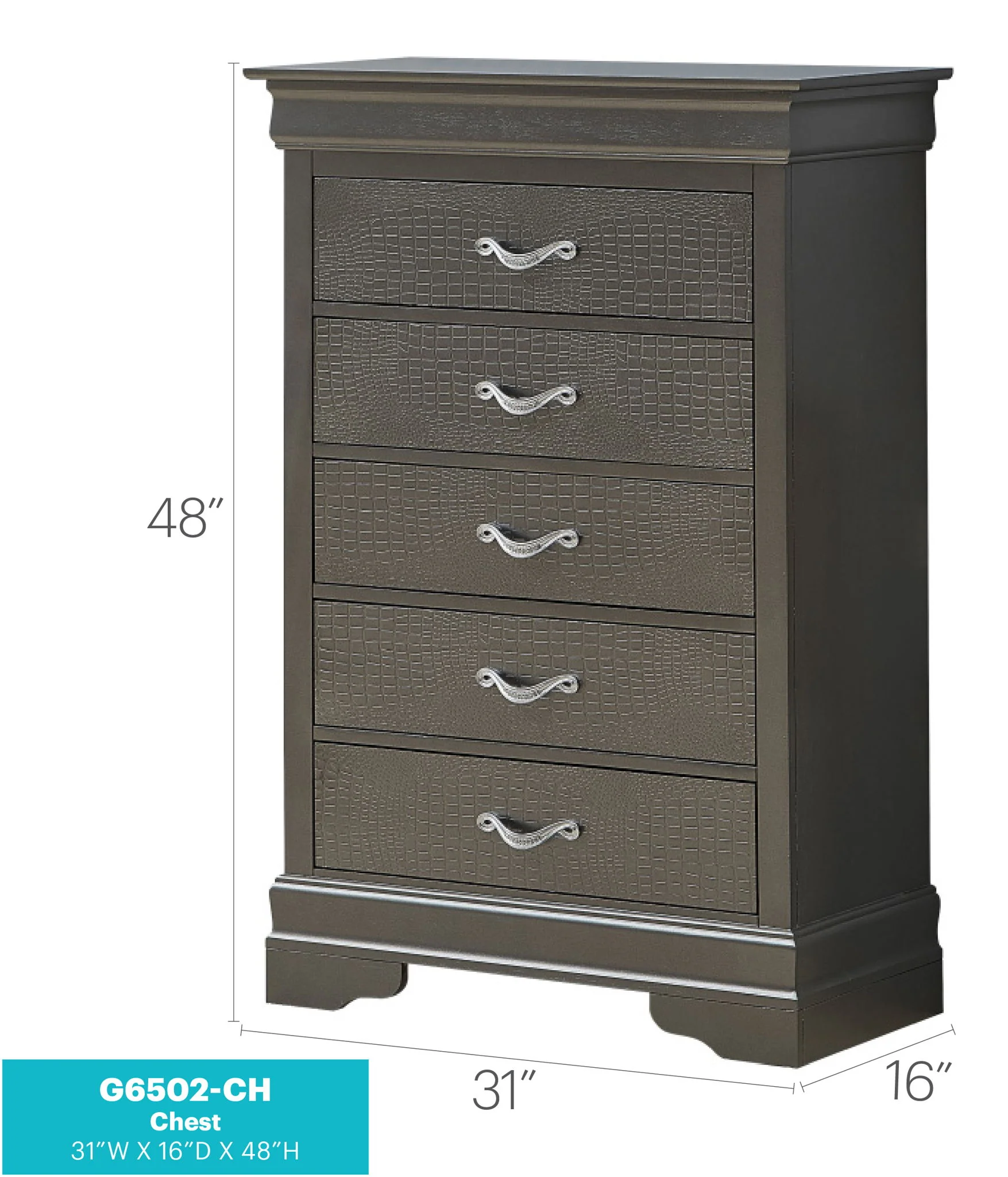 Chest - Metal Black - Image 2