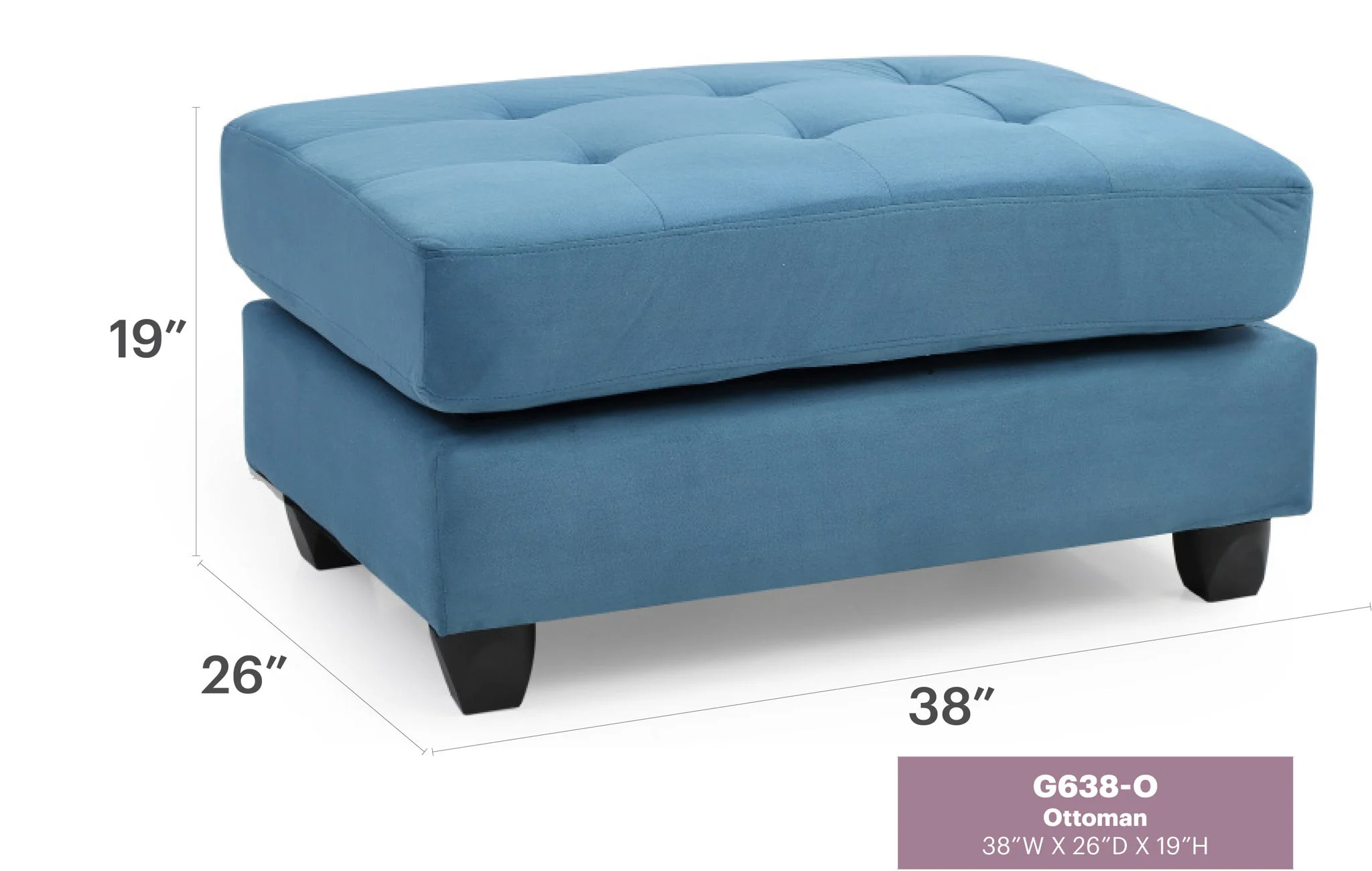 Chic Contemporary Ottoman - Image 13