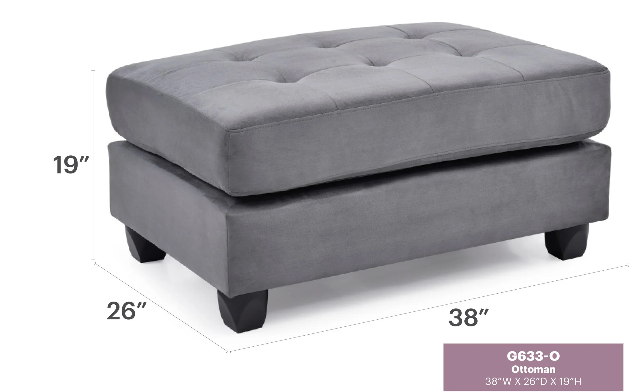 Chic Contemporary Ottoman - Image 19
