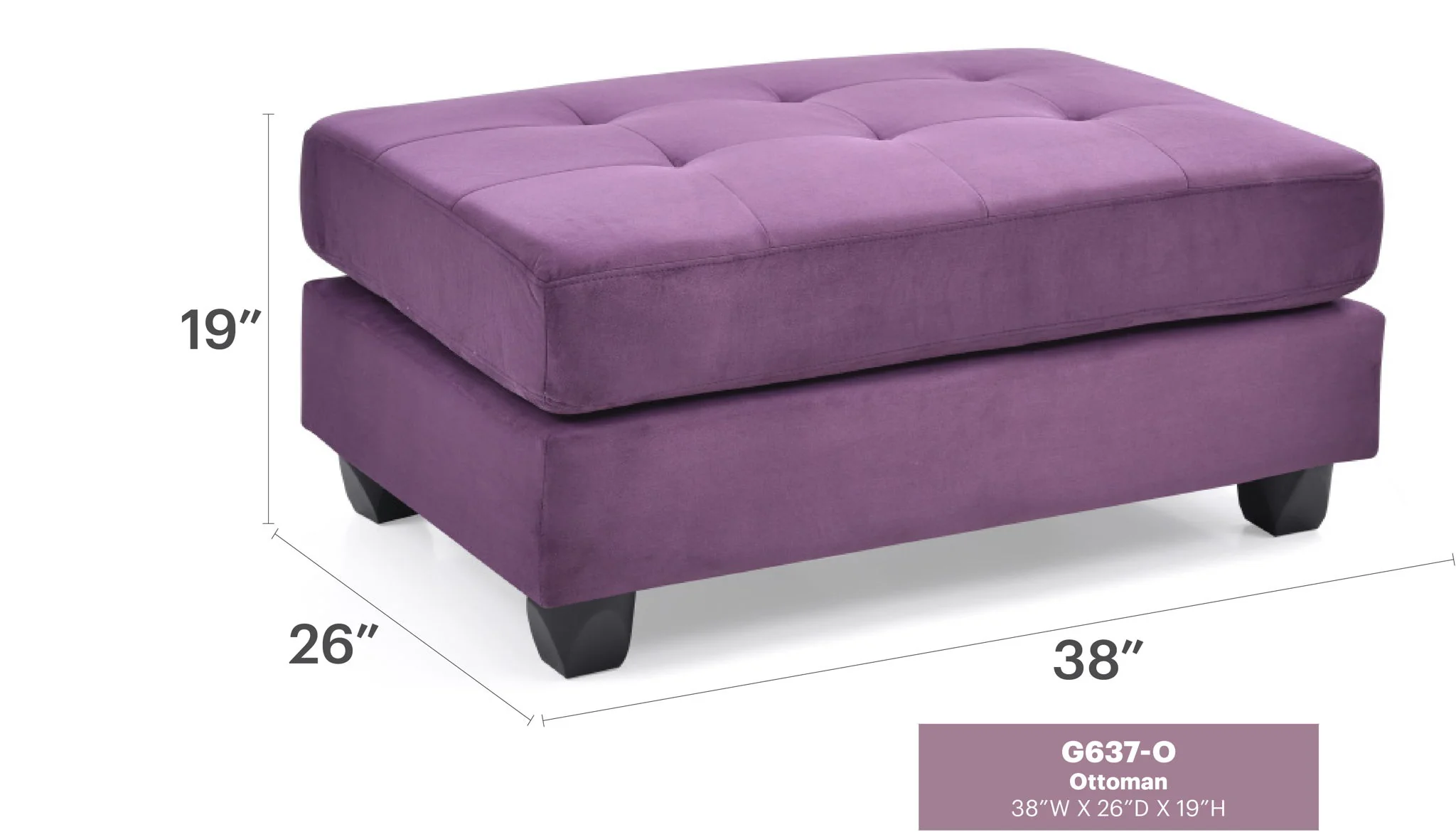 Chic Contemporary Ottoman - Image 27