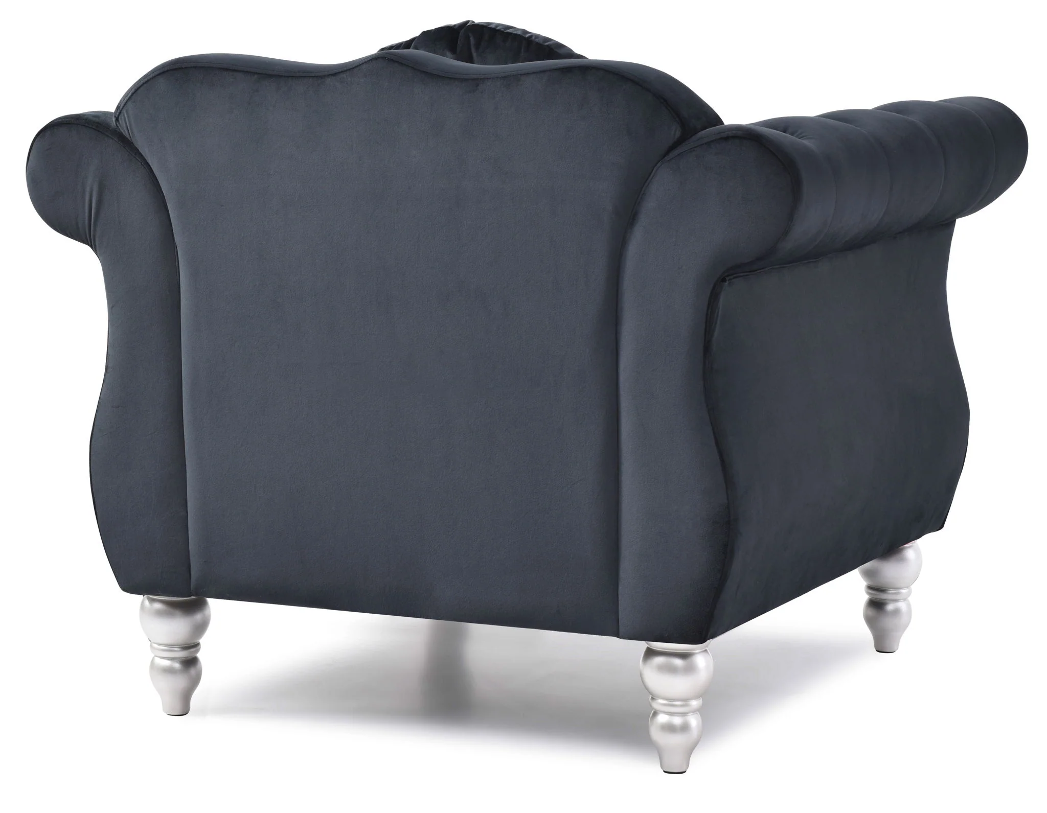 Chic Transitional Flared Arm Chair - Image 23