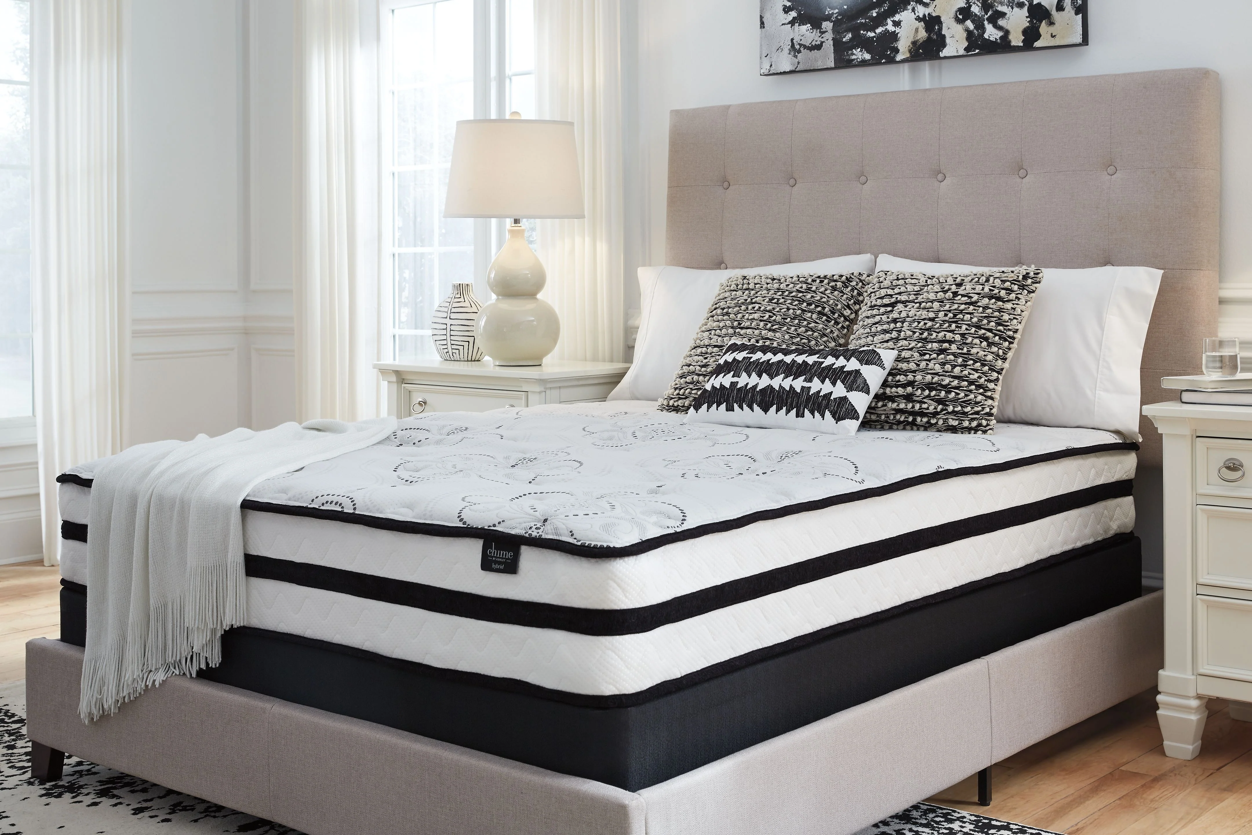 Chime 10 Inch Hybrid - Medium Hybrid Mattress - Image 2
