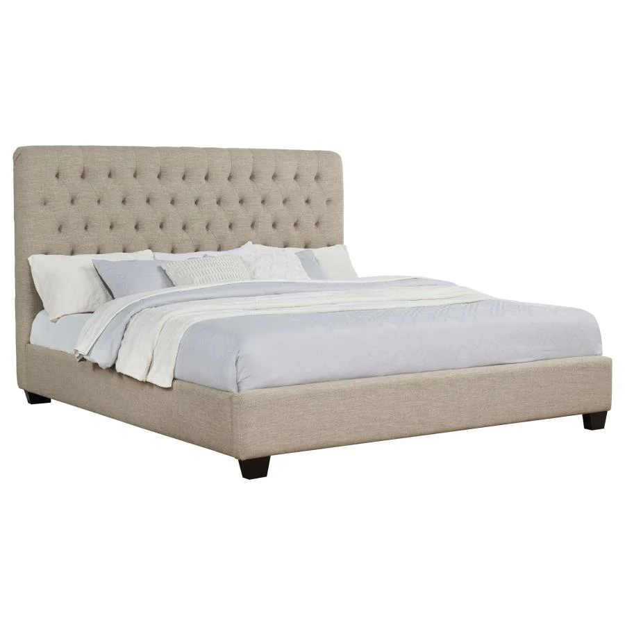Chloe - Upholstered Panel Bed - Image 11