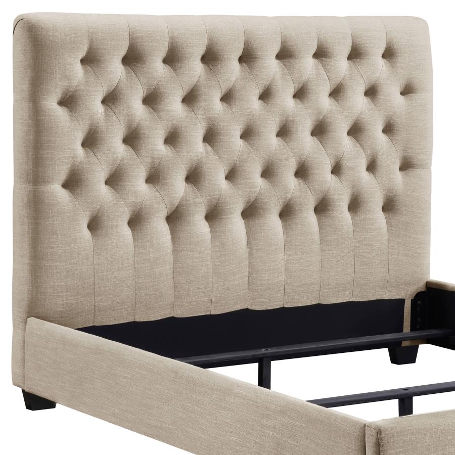 Chloe - Upholstered Panel Bed - Image 20