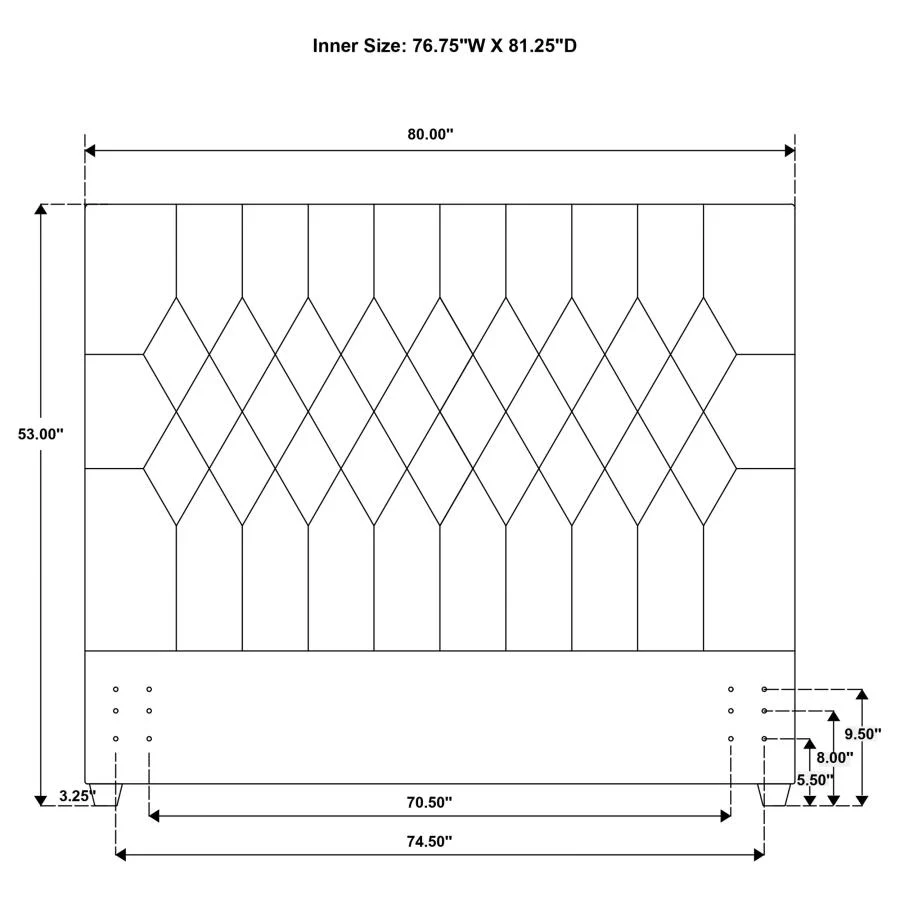 Chloe - Upholstered Panel Headboard - Image 18