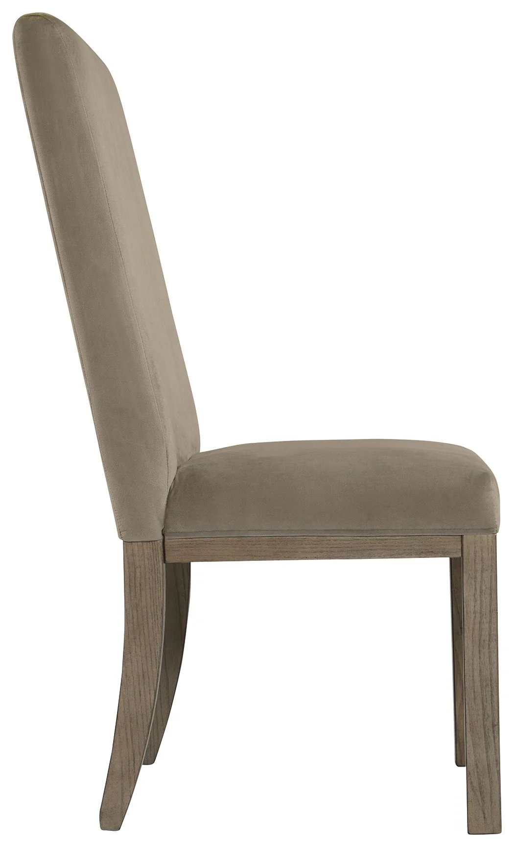 Chrestner - Dining UPH Side Chair (Set of 2) - Gray / Brown - Image 2