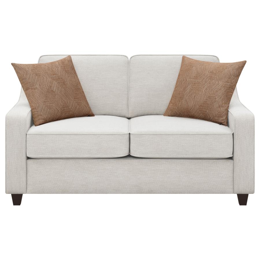 Christine - Upholstered Sloped Arm Sofa Set - Image 16