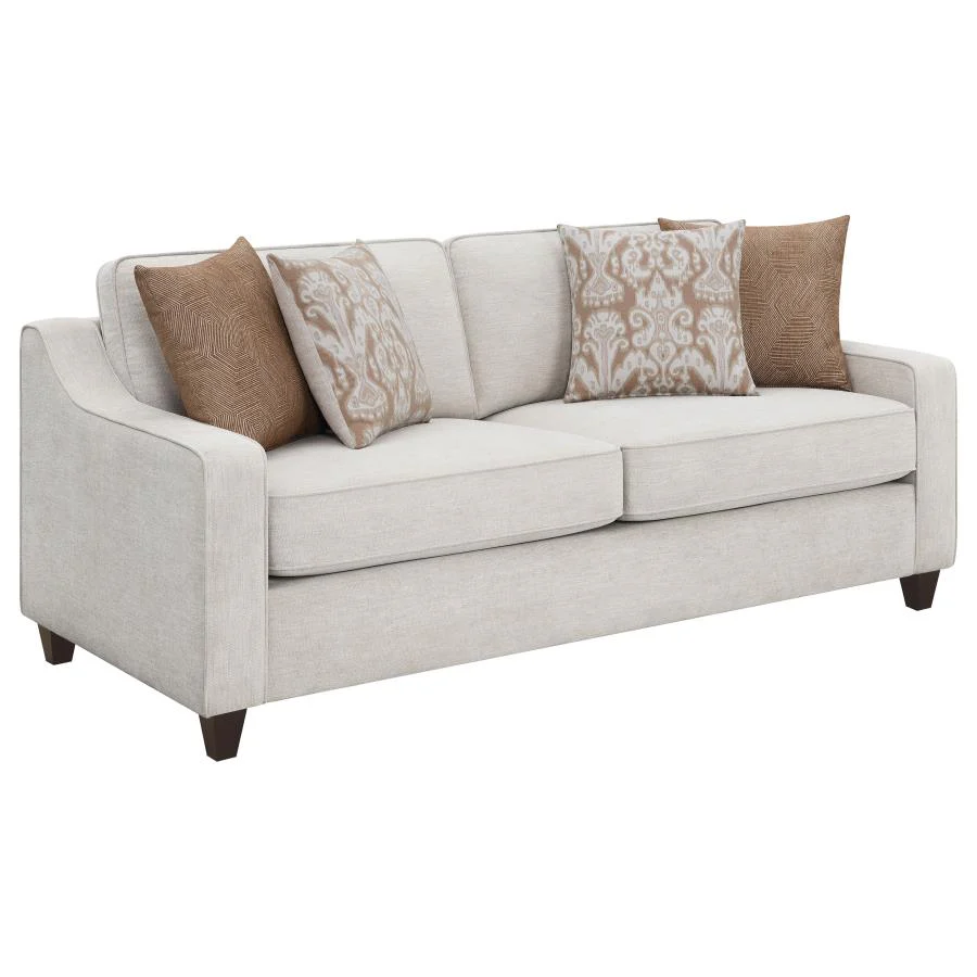 Christine - Upholstered Sloped Arm Sofa Set - Image 5