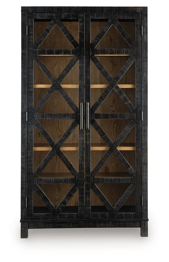 Christop - Accent Cabinet - Black / Brown - Image 5