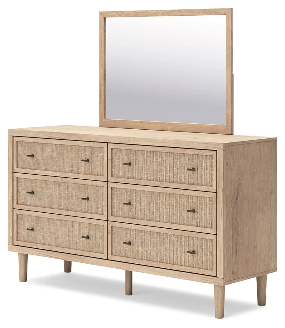 Cielden - Dresser And Mirror - Two-Tone - Image 5