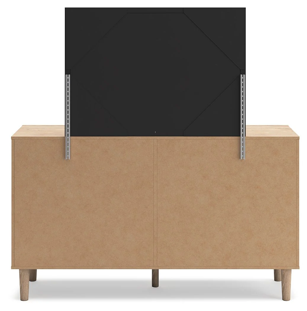 Cielden - Dresser And Mirror - Two-Tone - Image 8