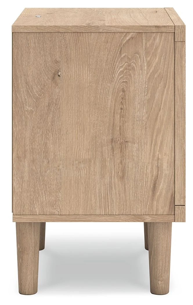 Cielden - One Drawer Night Stand - Two-Tone - Image 2