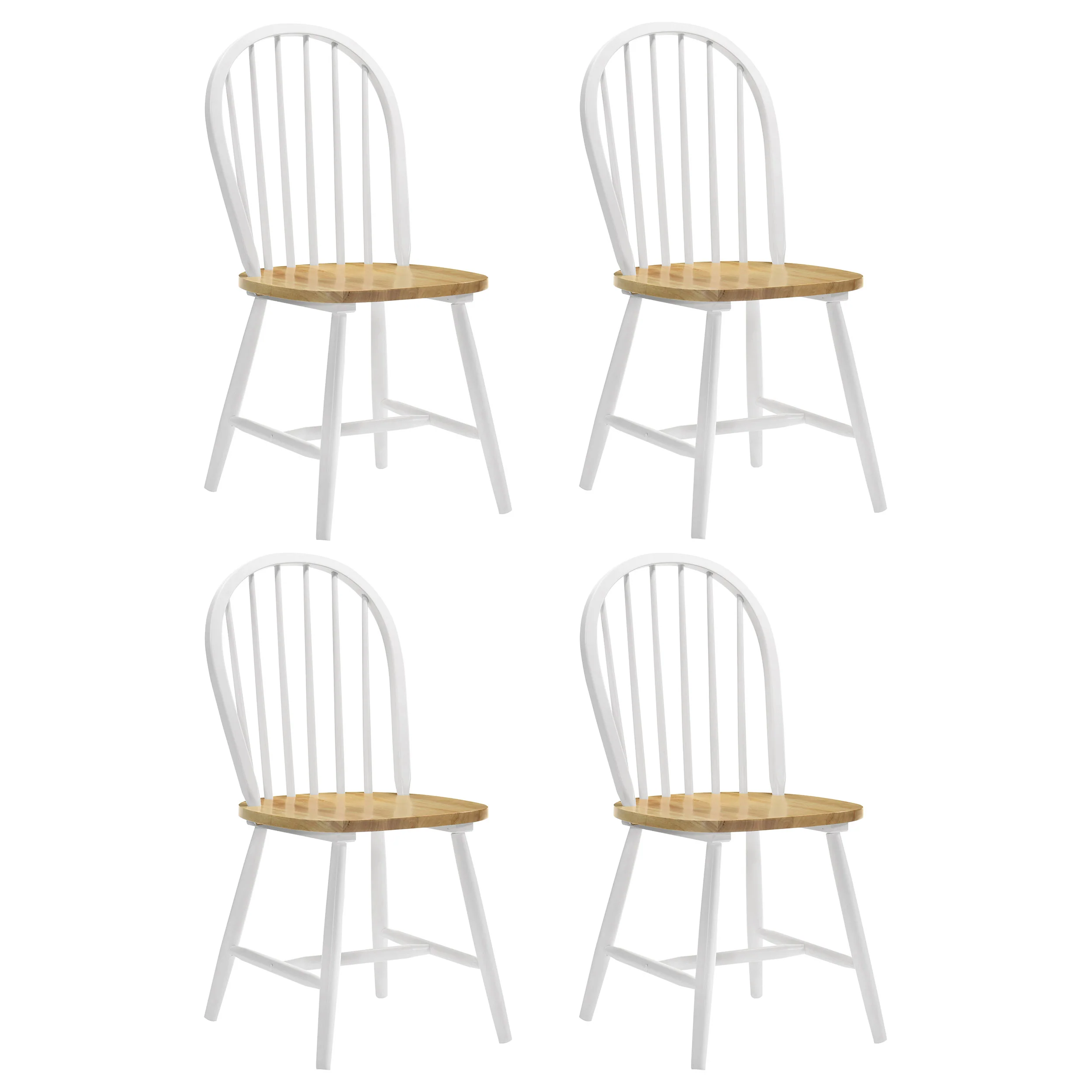 Cinder - Wood Dining Side Chair (Set of 4) - White - Image 15