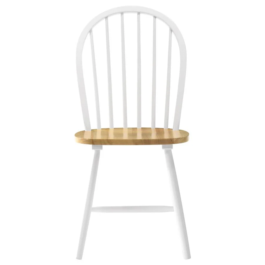 Cinder - Wood Dining Side Chair (Set of 4) - White - Image 4
