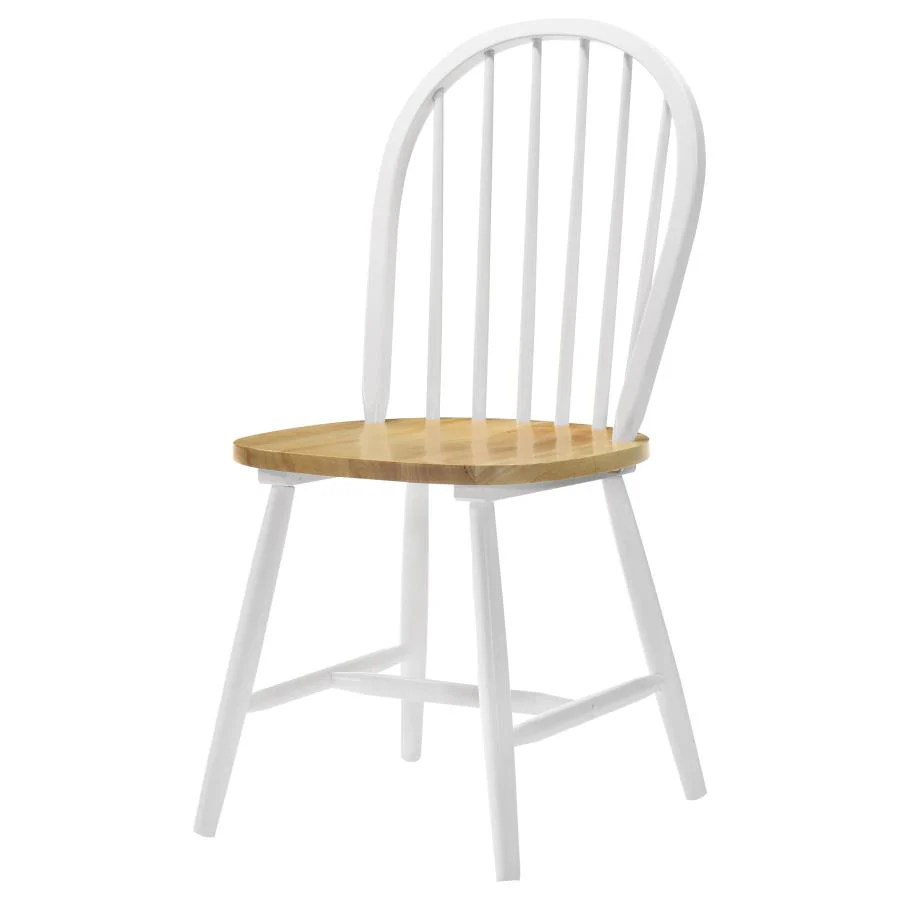 Cinder - Wood Dining Side Chair (Set of 4) - White - Image 5