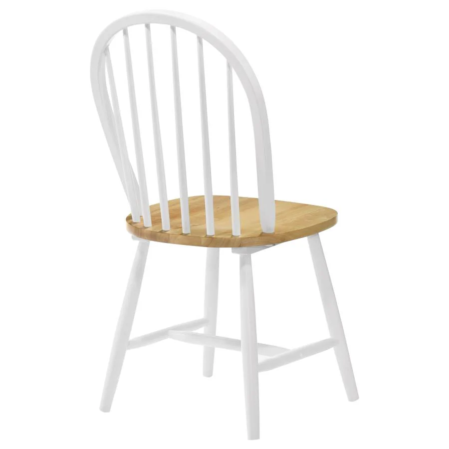 Cinder - Wood Dining Side Chair (Set of 4) - White - Image 8