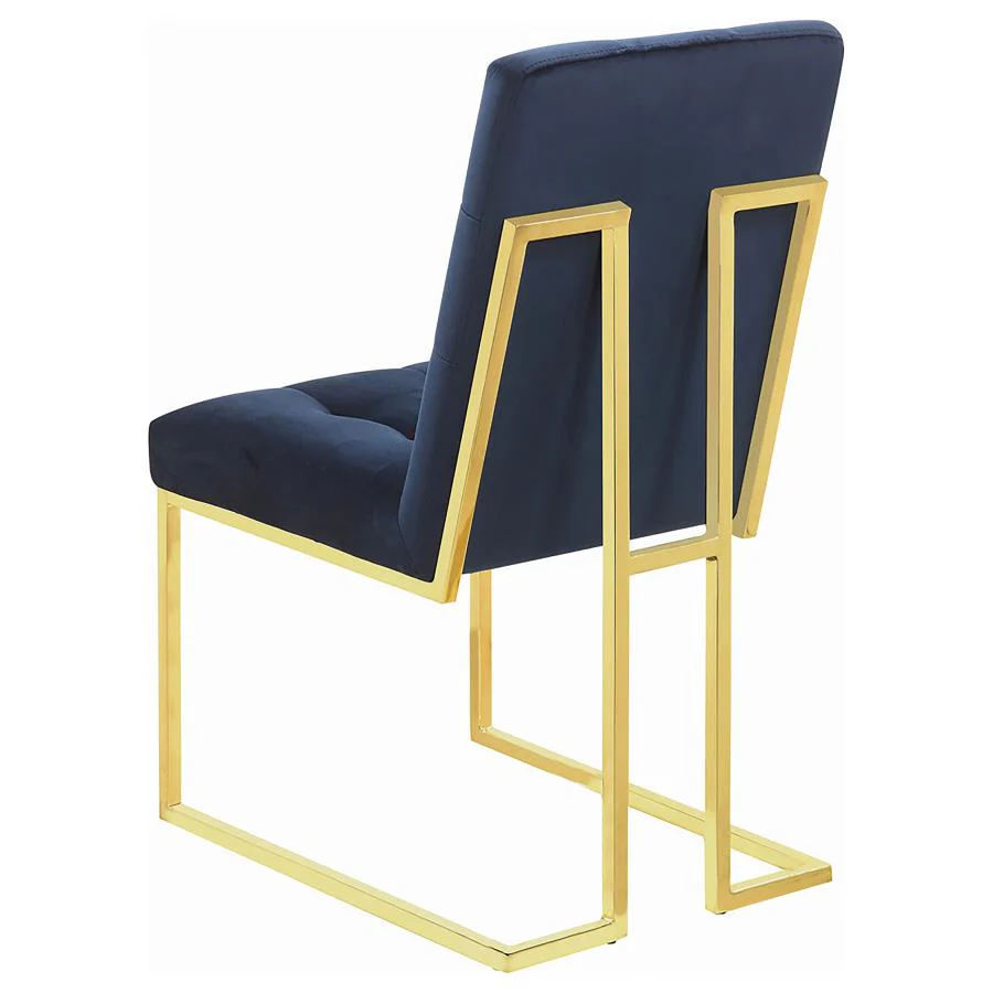 Cisco - Velvet Upholstered Dining Side Chair (Set of 2) - Image 14