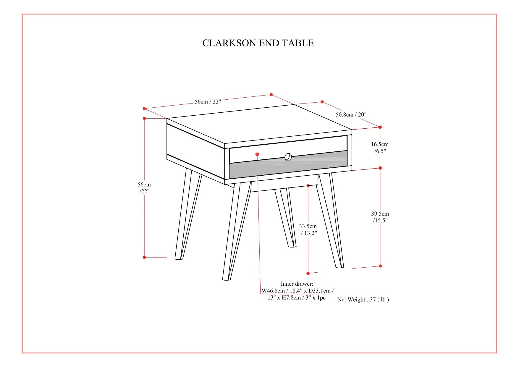 Clarkson - Rustic Table - Image 3