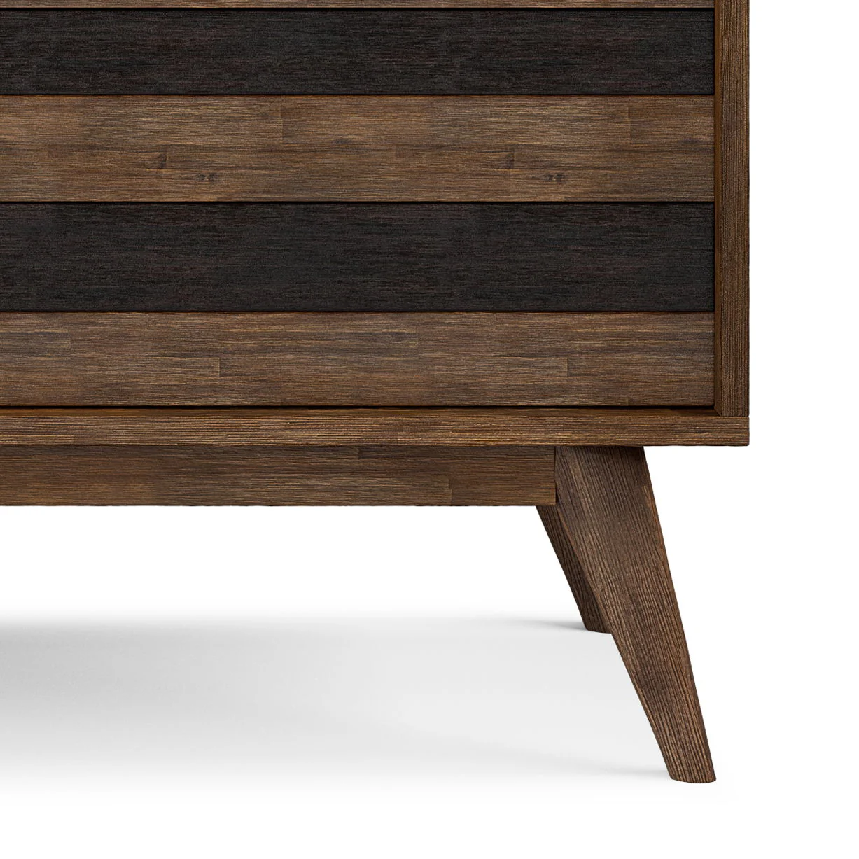 Clarkson - TV Stand - Rustic Natural Aged Brown - Image 3