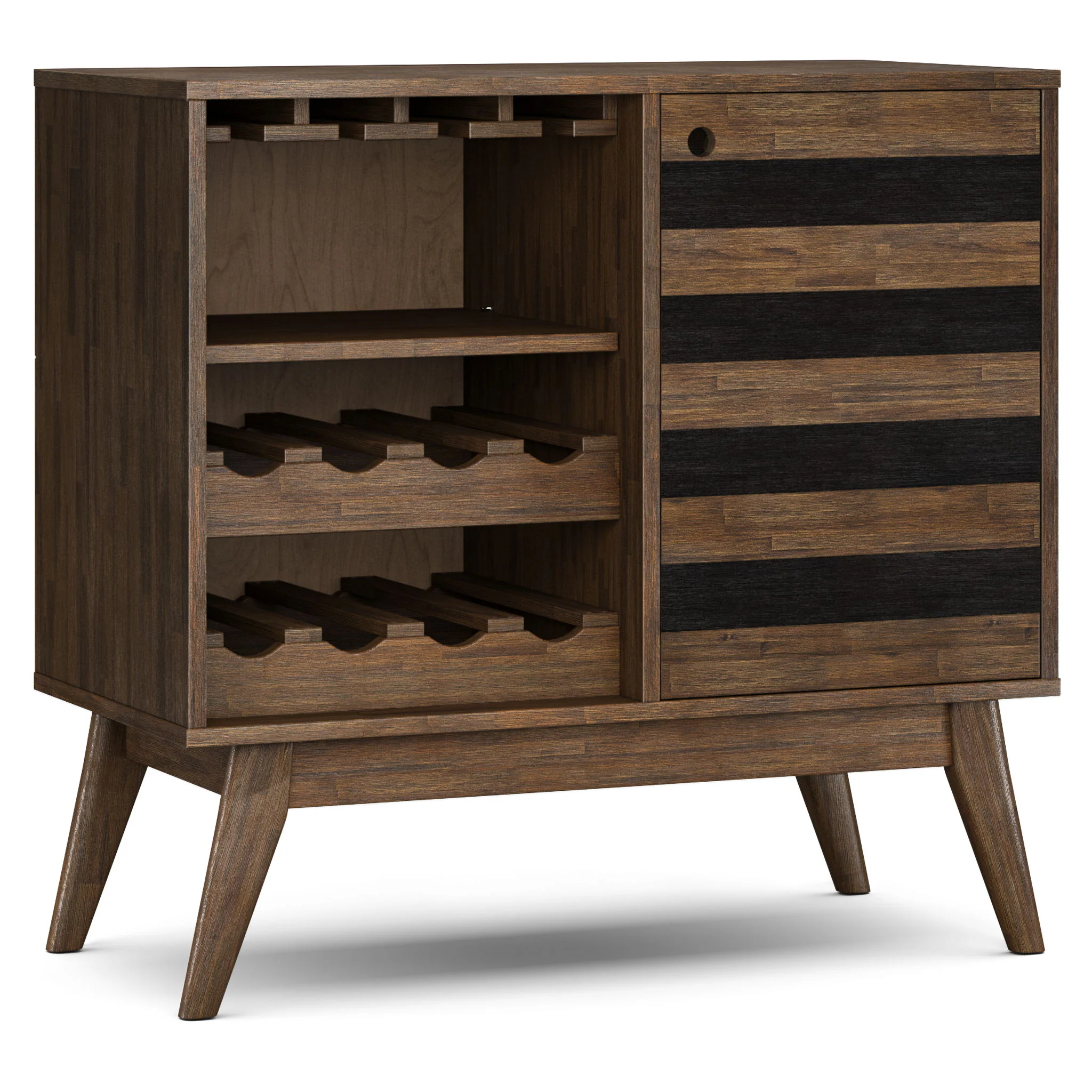 Clarkson - Wine Cabinet - Brown
