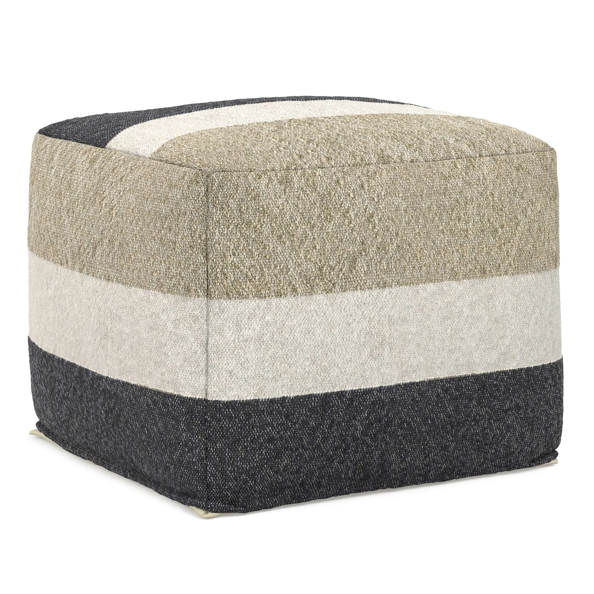 Clay - Square Pouf, Upholstered - Image 13
