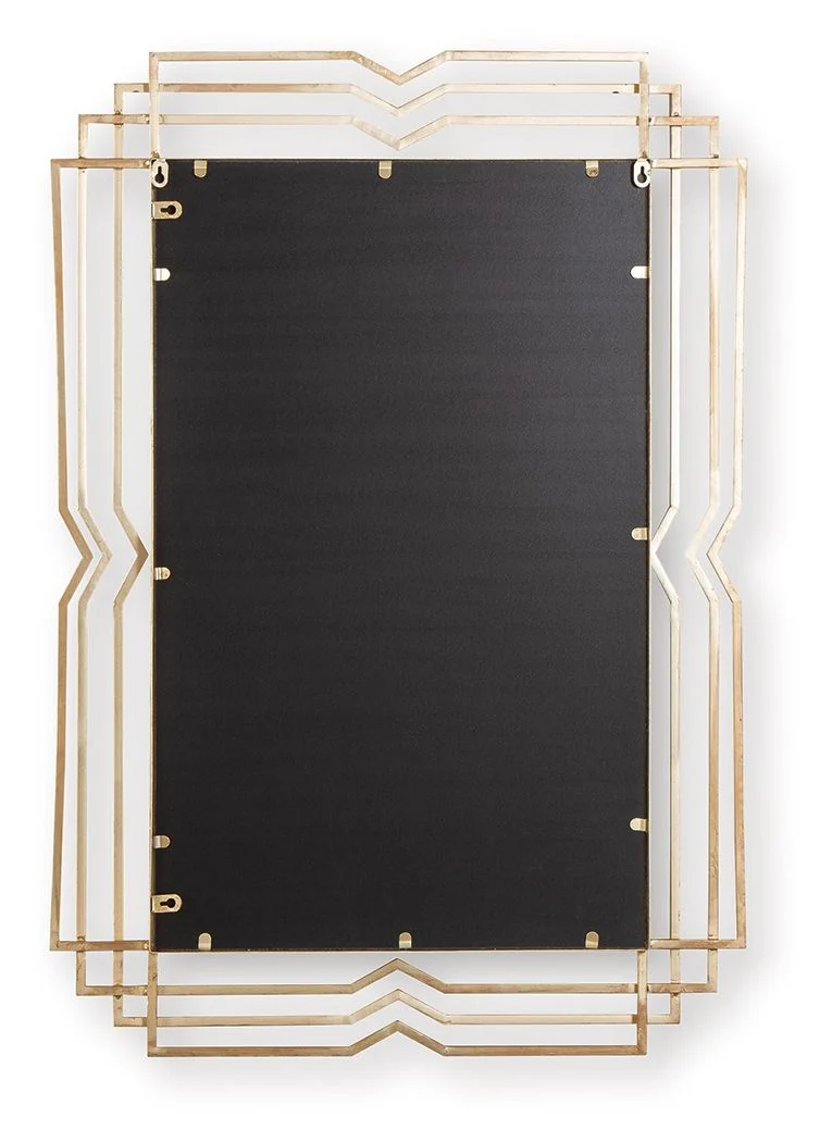 Claybrook - Accent Mirror - Gold Finish - Image 3