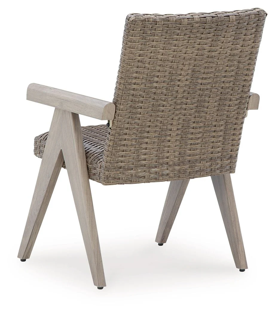 Cliff Trails - Arm Chair (Set of 2) - Beige - Image 3