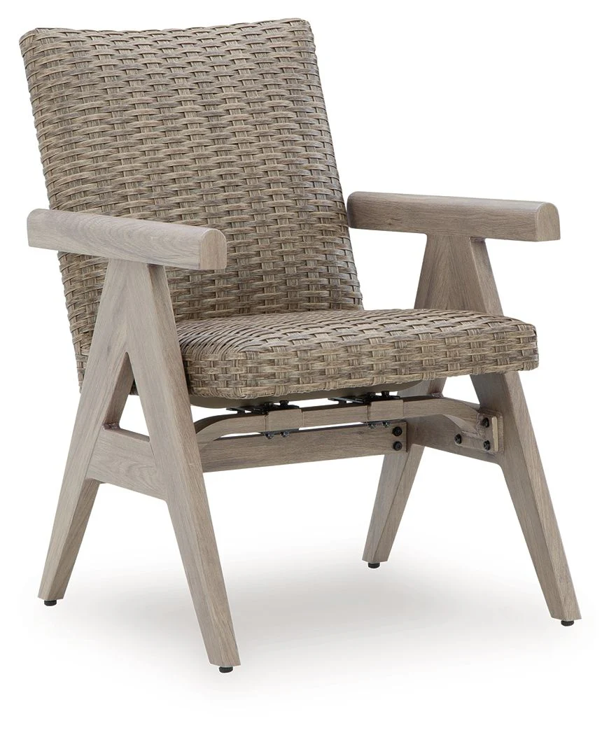 Cliff Trails - Rocking Arm Chair (Set of 2) - Beige - Image 4