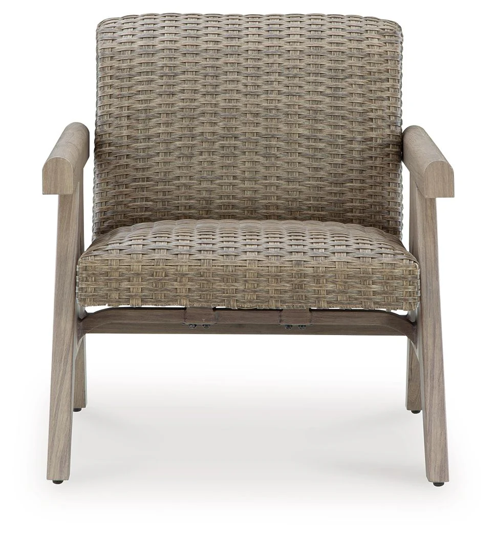 Cliff Trails - Rocking Lounge Chair - Beige - Image 7