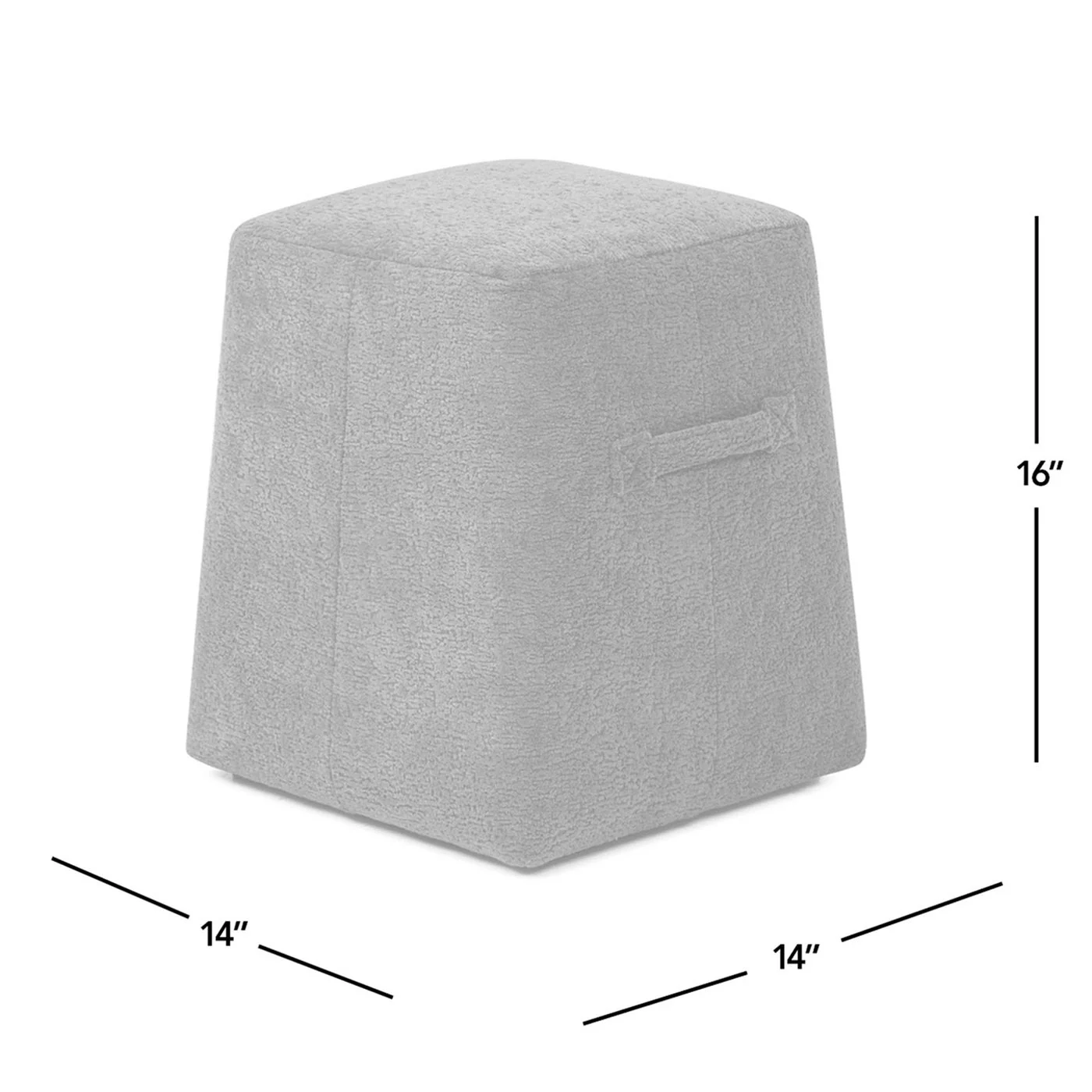 Clyde - Tapered Square Upholstered Ottoman - Image 6